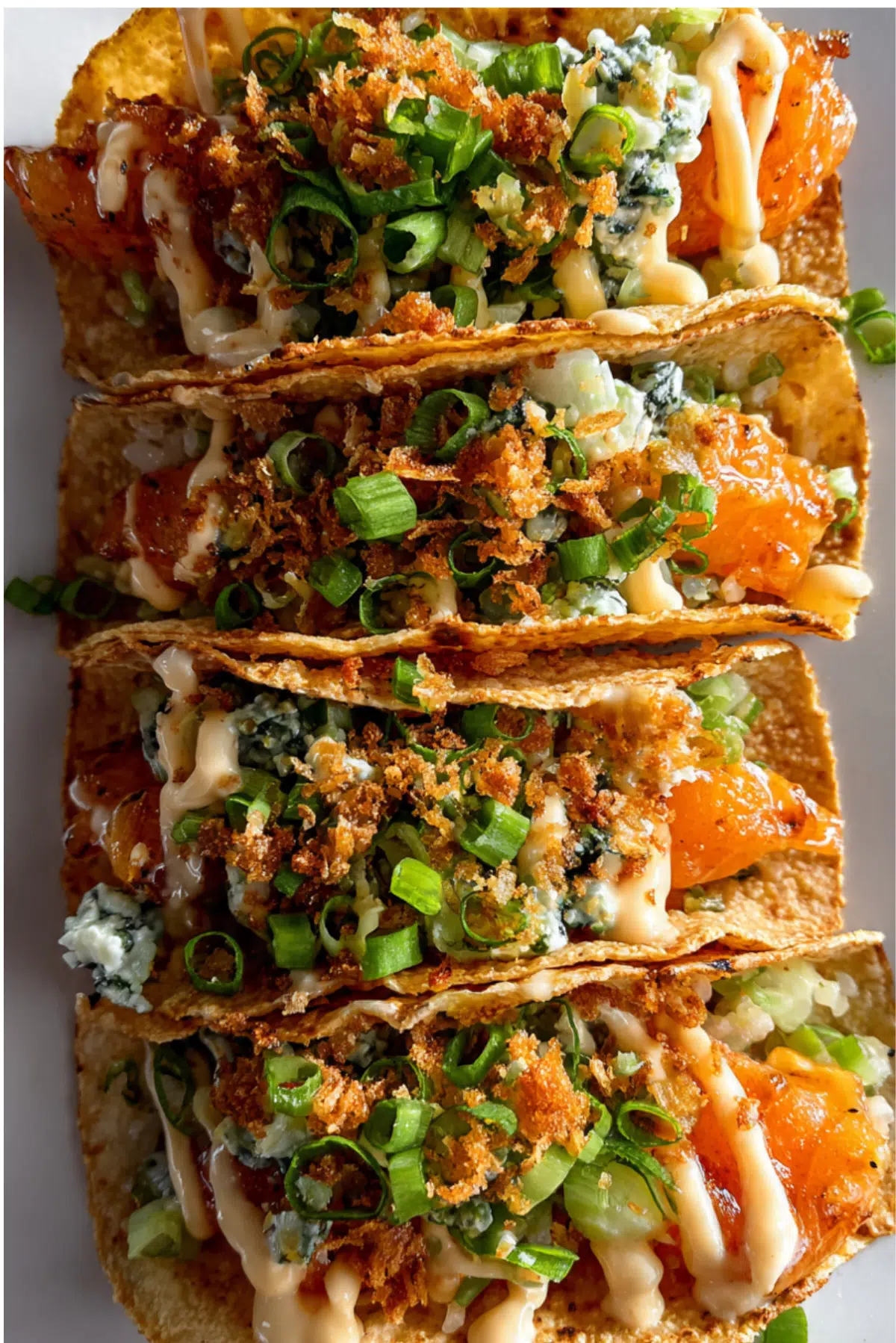 BANG BANG SALMON SUSHI TACOS