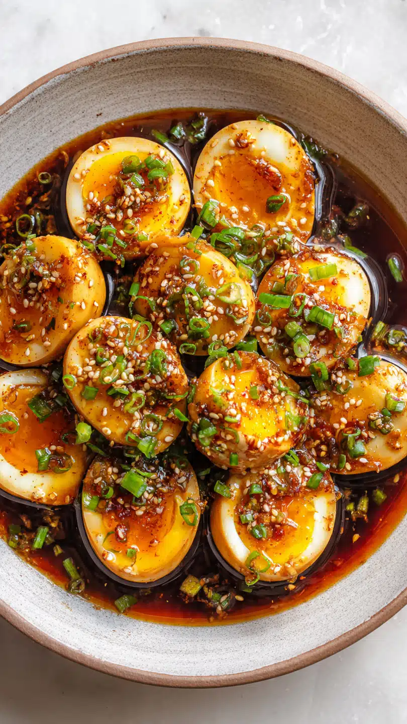 Korean Marinated Soy Eggs