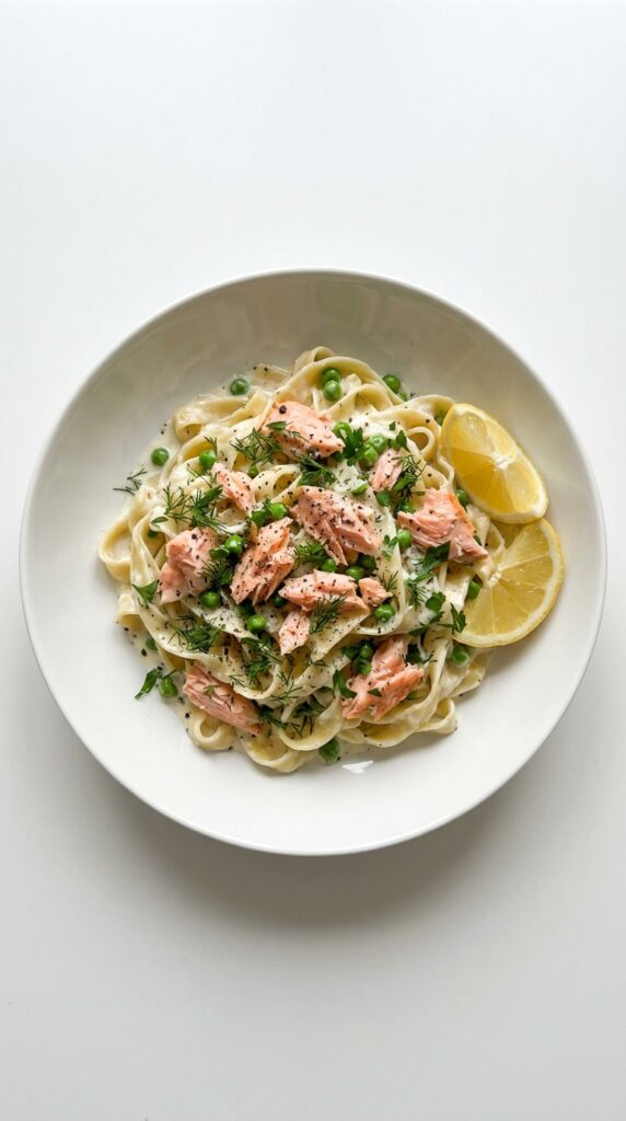Dairy Free Salmon Pasta