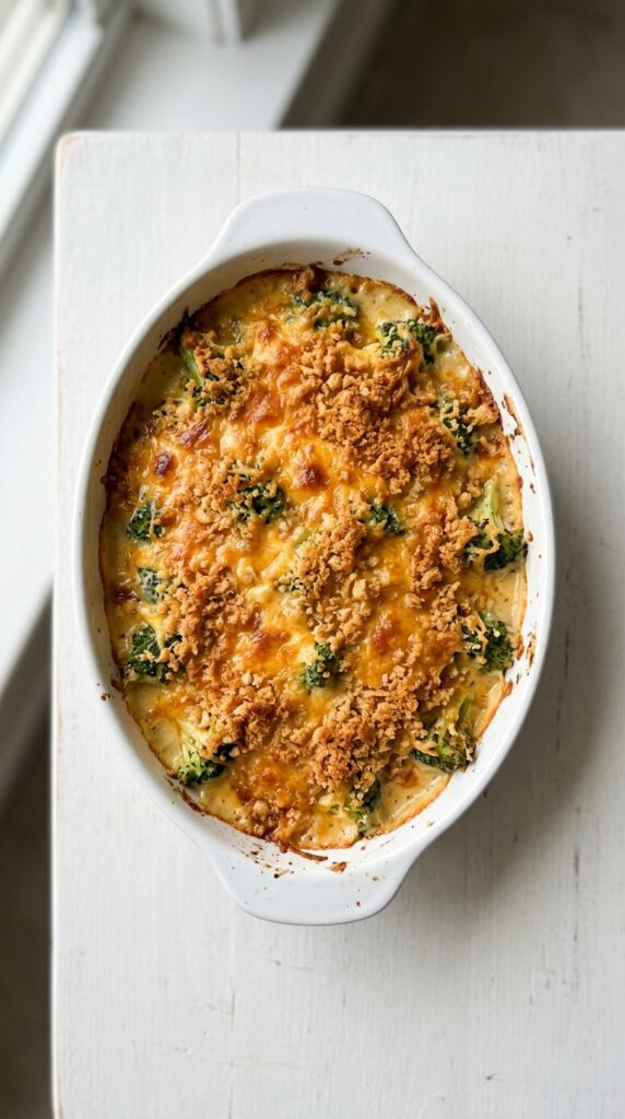 Loaded Garlic Ritz Broccoli Topping