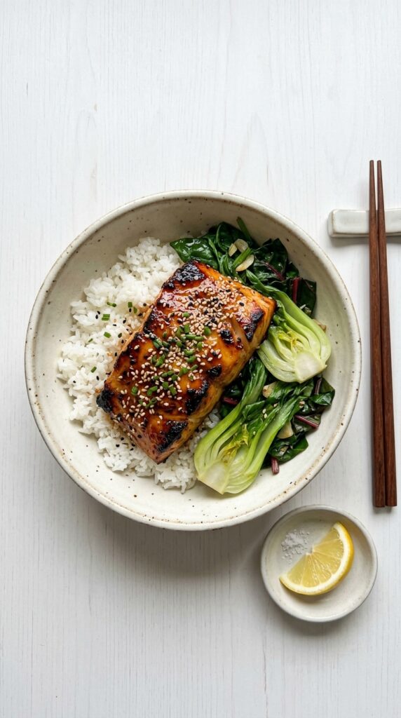 Maple Miso Glazed Cod