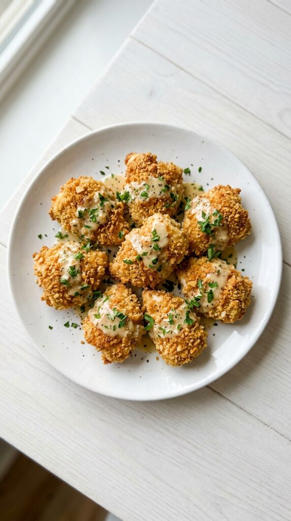Garlic Ritz Cracker Chicken