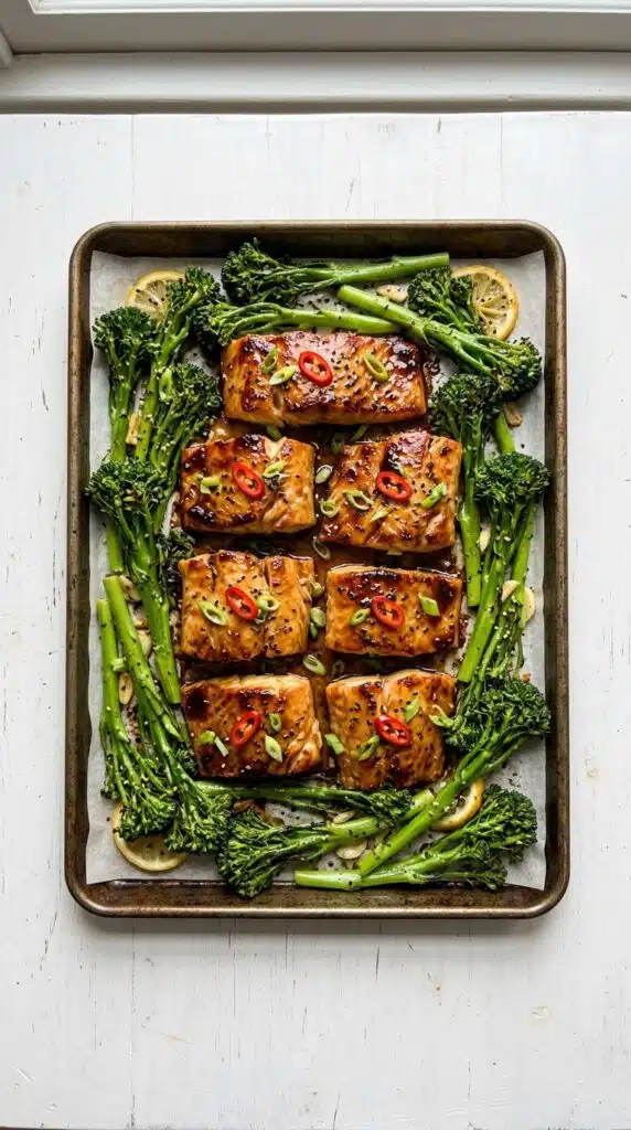 Sheet Pan Miso Cod & Veggies