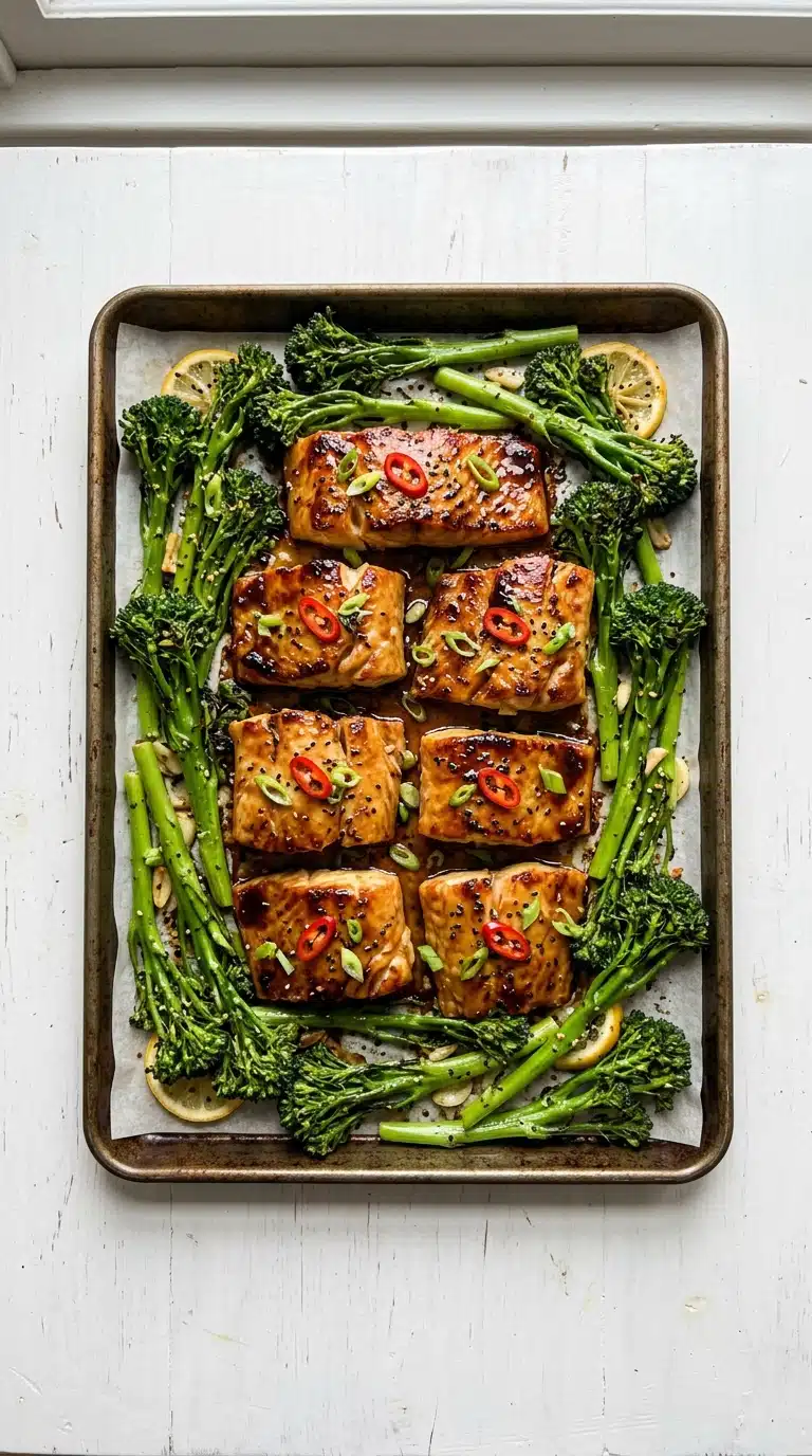 Sheet Pan Miso Cod & Veggies