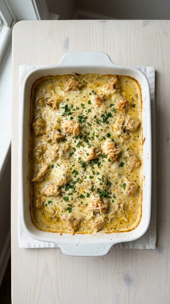 Slow Cooker Creamy Asiago Chicken